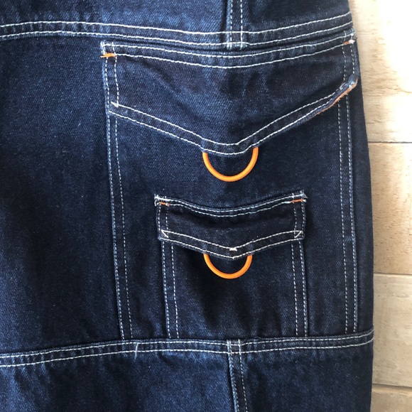 Y2K Grunge Wide leg Snakeyes denim jeans - Picture 7 of 14